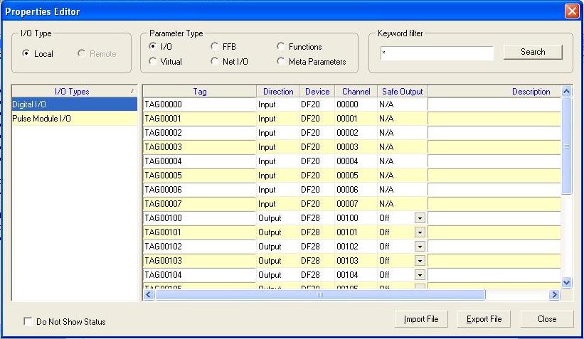 Manual do Usuário NOTAS Quando módulos de hardware são retirados da configuração os tags associados às suas entradas e saídas terão seus endereços Modbus liberados.