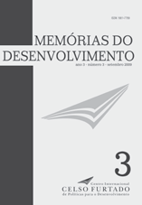 MEMÓRIAS DO DESENVOLVIMENTO Ano 1, n.