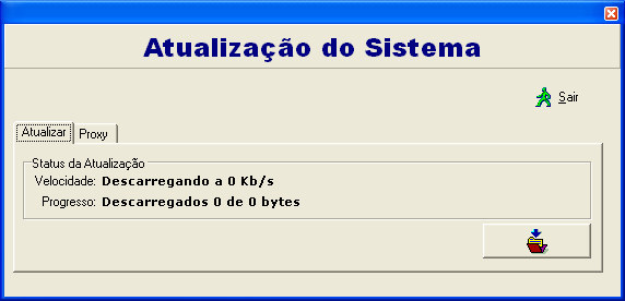 sistema, clique no botão abaixo que automaticamente será realizada a atualização do