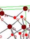 A estrutura hexagonal da ferrite BaM contém 64 átomos com parâmetros de redee em torno de c =2.