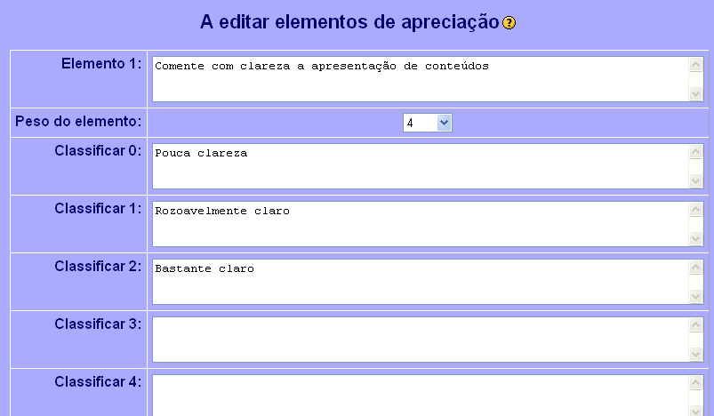 Exemplo: Critério 1: O trabalho está bem estruturado e fundamentado. Nota sugerida: 100 Critério 2: O trabalho cobre todos os elementos básicos.