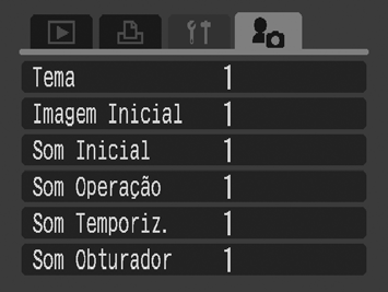 Personalizar a Câmara (Definições de Minha Câmara) 225 Também pode utilizar a roda de controlo para seleccionar imagens e efectuar diversas operações. Consulte p. 43.