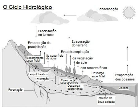 10 Figura 1- Representação do ciclo hidrológico Fonte: Adaptado de (KEENAN, et al., 2004).