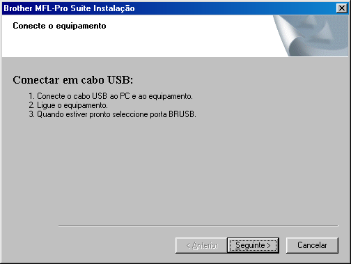 Apenas para utilizadores do Windows 98/98SE/Me Verifique se cumpriu as instruções de 1 a F das