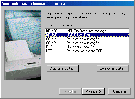 Configurar o Aparelho G Quando este ecrã surgir, ligue o cabo de interface USB ao PC e depois ligue-o