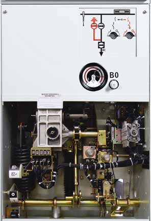 Componentes Disjuntor a vácuo Características De acordo com IEC 62271-100 e VDE 0671-100 (ver normas na página 60) plicação em invólucro metálico vedado hermeticamente por solda no painel em