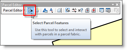 Clique no menu Editor More Editing Tools Parcel Editor: Vamos iniciar