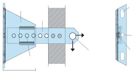 2 SUPORTES DE FIXAÇÃO MECÂNICA 2. Acessórios Pinos /2 PINO COM BATENTE (SISTEMA PATENTEADO) MEIOS-PINOS Ø Ø Referência inox A Meio-pino Pino com Pino com batente batente exc. 02.000-02.