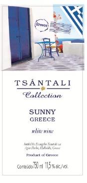 TSÁNTALI COLLECTION SUNNY GREECE Vinho Branco de Mesa Meio Seco Fino Várias cidades antigas da Macedônia, como a cidade de Pella, onde nasceu Alexandre O Grande, e