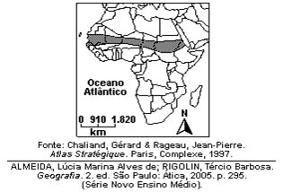 Com base no texto a seguir, faça o que se pede: Darfur, no oeste do Sudão, é a bola humanitária da vez.