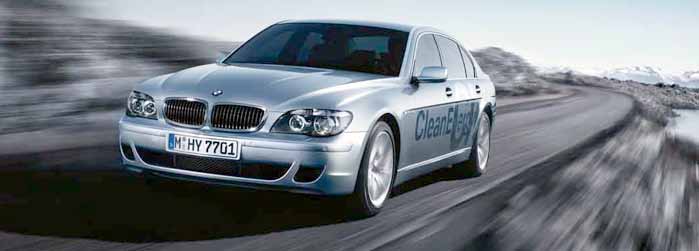 2006. BMW Hydrogen 7. A Evolução. O primeiro super sedã de luxo totalmente movido a hidrogênio.