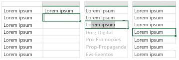 Preencher uma coluna inteira de dados em um instante Introduzido pela primeira vez no Excel 2010 como um modo interativo de filtrar dados da Tabela Dinâmica, as segmentações de dados agora também