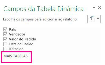 Análise poderosa de dados Criar uma Tabela Dinâmica que seja adequada aos seus dados Escolher os campos corretos para resumir seus dados em um relatório de Tabela Dinâmica pode ser uma tarefa