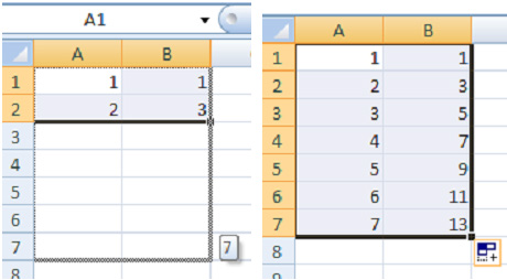 Auto Preenchimento das Células Vimos no exemplo anterior que é possível copiar uma fórmula que o Excel entende que ali temos uma fórmula e faz a cópia.