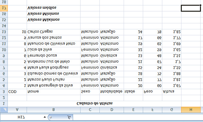 O Excel possui muitas funções, você pode conhecer mais sobre elas através do assistente de função.