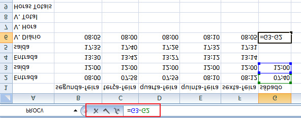 Repita o processo para todos os demais dias da semana, somente no sábado é preciso apenas calcular a parte da manhã, ou seja, não precisa ser feito o cálculo do período da tarde.