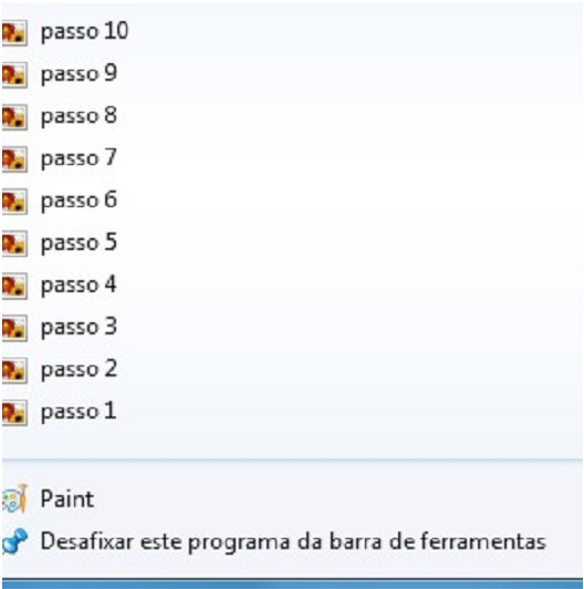 Quando quiser voltar a trabalhar nele, basta clicar com o botão direito sob o ícone do editor e o arquivo estará entre os recentes.