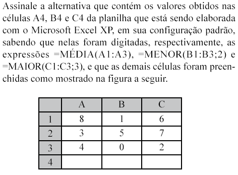 Resposta: C Comentários: Temos 3 itens com a formatação taxado aplicada: c, d, e. Entretanto, temos que observar que na questão os itens d, e, além de receberem taxado, também ficaram em caixa alta.