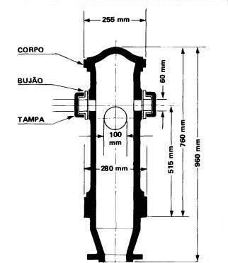 São fabricados o hidrante de coluna e o hidrante subterrâneo.