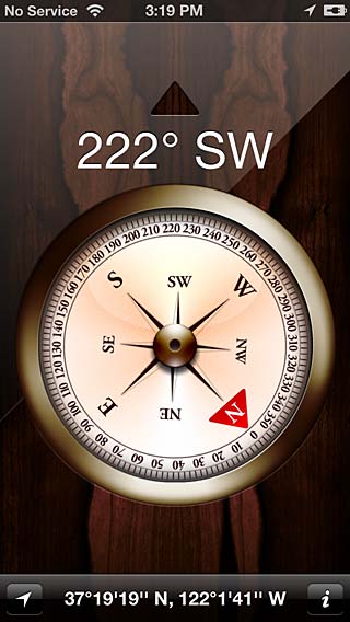 Bússola 27 Encontre uma direção ou seu rumo atual, consulte a latitude e a longitude ou mostre sua localização e rumo no Mapas.