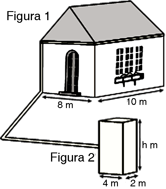 Uma pirâmide de base quadrada é seccionada por um plano paralelo à sua base, distante m dela. A área total da pirâmide menor, obtida pela secção, é igual à metade da área total da pirâmide original.