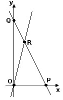 Considerando a medida do segmento EC igual a 5 dm determine as coordenadas do ponto F. 07. Sejam P = (a, b), Q = (1, 3) e R = ( 1, 1) pontos do plano.