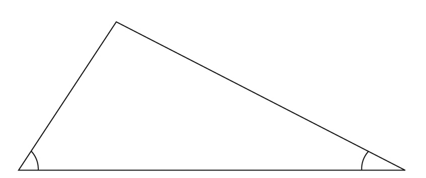 Caderno de Atividades. Determine a medida do lado AB do triângulo ABC, sabendo que BC cm, Â 0 o e Ĉ 5 o. B. Dois lados de um triângulo medem cm e 0 cm, e formam entre si um ângulo de 0º.