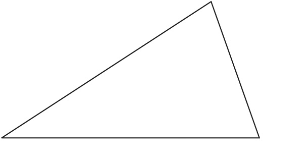 A D cm b) cm A 7 cm cm Logo, a distância entre B e C, em km, é a) menor que 90; b) maior que 90 e menor que 00; c)