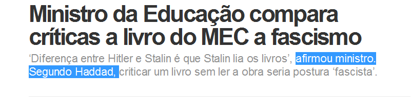 num movimento de aproximação, demonstrando o nivelamento ideológico entre essas vozes.