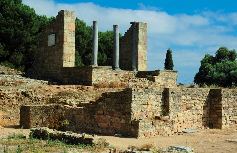 o alentejo é património «19 >Miróbriga foi habitada, pelo menos, desde a Idade do Ferro até ao séc. IV d.c. e conheceu o seu maior desenvolvimento no período romano.