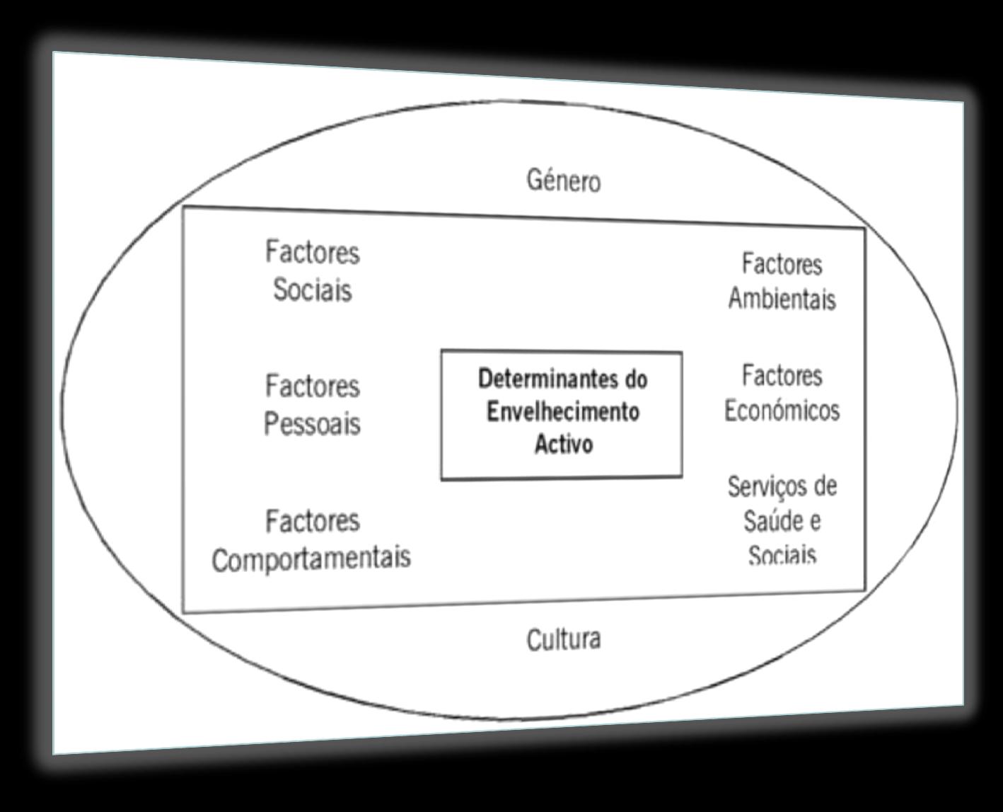 Determinantes do envelhecimento ativo Fonte: Plano