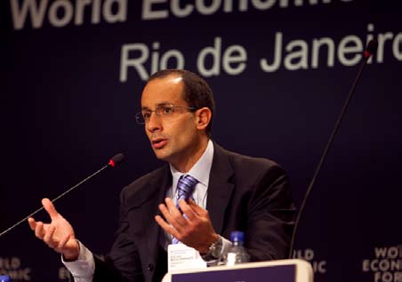 Inclusão social para restabelecer a confiança [ américa latina ] No Fórum Econômico Mundial sobre a América Latina, Marcelo Odebrecht ressalta a importância das parcerias texto Eliana Simonetti Em