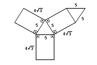 Todos os possíveis valores para a distância entre dois vértices quaisquer de um cubo de aresta 1 são quadrados, é a) 1, Ë2 e 3 b) 1, Ë2 e Ë3 a) 24Ë3 b) 192Ë3 c) 204Ë3 c) 1, Ë3 e 2 d) 1 e Ë2 d) 216Ë3