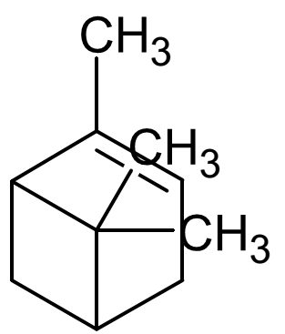 Figura 1: Estruturas dos principais terpenos