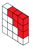 A sequência numérica que surge neste caso corresponde à sequência dos quadrados perfeitos: Ordem 1 3 4 n Número total de cubos 1 4 9 16 n Exemplo 15 Relação do tipo n ( n + a ).