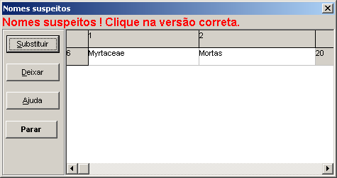 planilha serve somente para verificar se a planilha carregada está correta e se a interpretação das etiquetas também está não é possível editar os dados nesta fase.