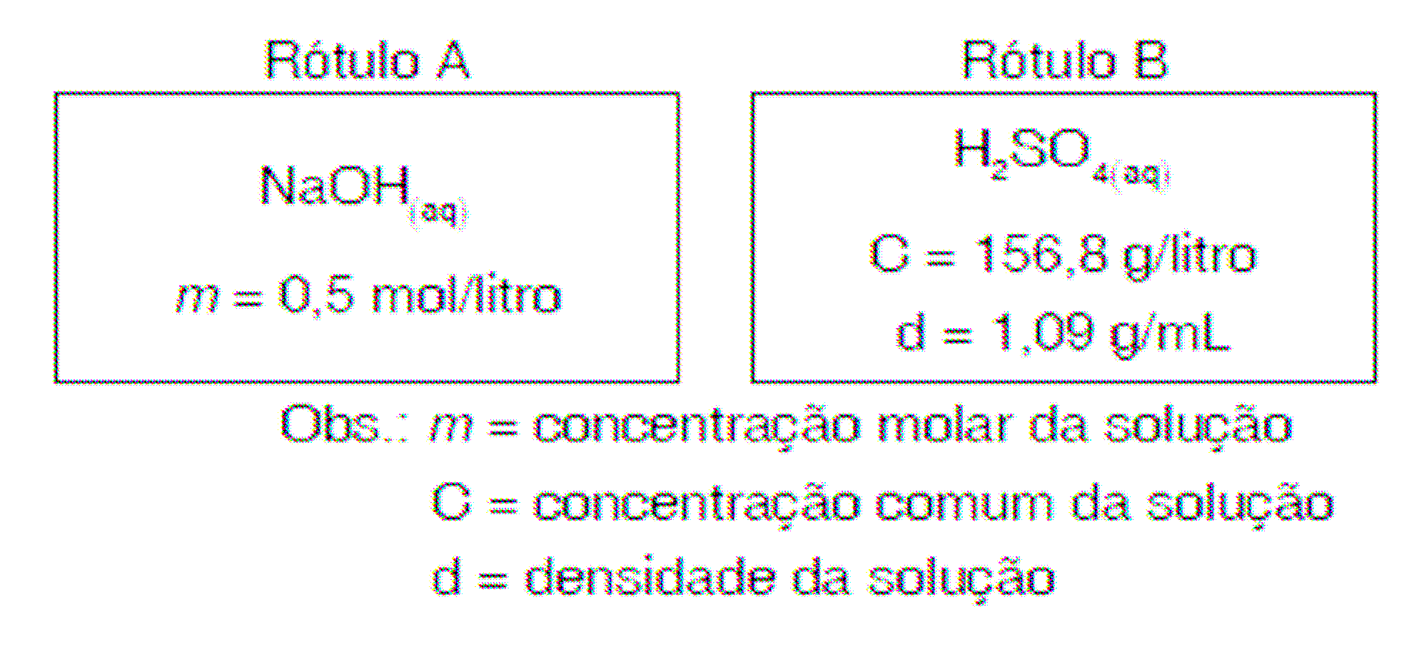 14 b) ácida em que a [H + ] < [OH ]. c) básica em que a [H + ] > 100.[OH ]. d) básica em que a [OH ] = 0,01[H + ]. e) ácida em que a [H + ] = 100.[OH ]. 115- A expressão aq ao lado da fórmula H 2SO 4 indica tratar-se de uma solução aquosa, na qual I.