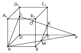 9) (UNICAMP-007) Seja ABCDA B C D um cubo com aresta de comprimento 6cm e sejam M o ponto médio de BC e O o centro da face CDD C, conforme mostrado na figura ao lado.