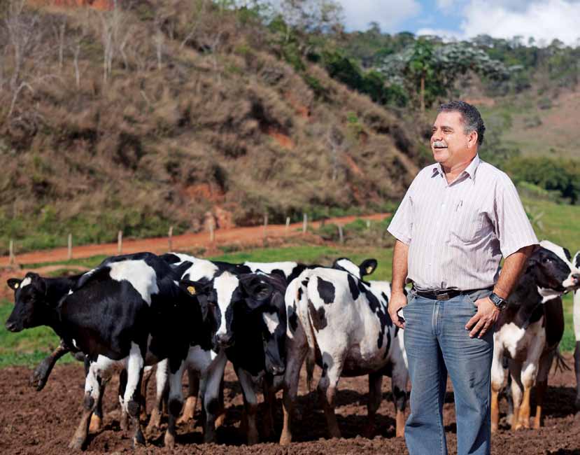 e a alimentação e aumentar muito a produção, diz o produtor.