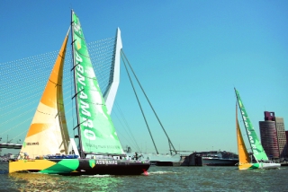 Aequipe holandesa, patrocinada pelo banco ABN Amro, entra com a maior verba da VOR 2005/2006: 20 milhões de euros, para dois barcos.