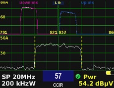 CHECK LTE ANALISA as interferências por SI Analisa o sinal LTE e