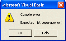 Bertolo Lições de VBA do Excel 173 Quando você estiver desenvolvendo procedimentos VBA no Excel para si próprio não é realmente importante manipular erros.