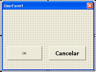 Bertolo Lições de VBA do Excel 249 A seguir, mude os nomes dos botões na caixa propriedades para Botão_OK e Botão_Cancelar. Isto os torna mais simples de se trabalhar ao invés dos seus nomes default.