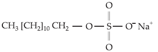22 (UFV-MG) O laurilsulfato de sódio, cuja estrutura está apresentada abaixo, é um componente de detergentes sintéticos e de xampus. Esta substância é um exemplo de: a) ácido. b) óxido. c) sal.