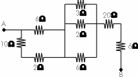 Quatro resistores idênticos estão associados conforme a ilustração abaixo.