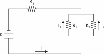 Fechada a chave Ch, a leitura do amperímetro A é 0,1 ampère.