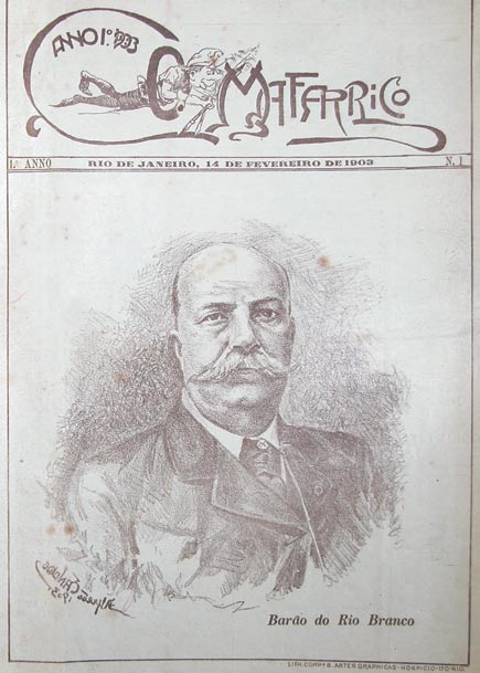 Barão do Rio Branco, Chanceler do Brasil entre 1902 e 1912.