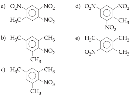 36 (FCC-SP) A reação de nitração de fenol poderá fornecer: I. mistura de 2-nitrofenol e 4-nitrofenol. II. 2,4-dinitrofenol. III. 2,4,6-trinitrofenol.