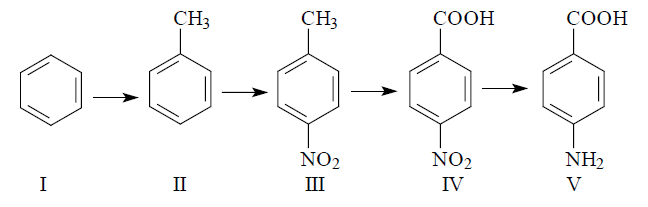 51 (UFJF-MG) O ácido para-amino benzóico (PABA) é um aminoácido, utilizado como intermediário para a preparação de anestésicos e de corantes.