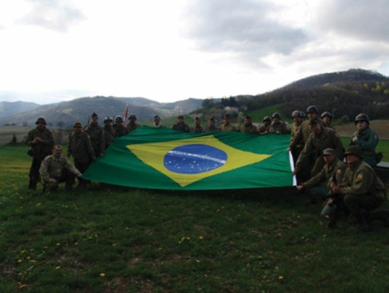 Acervo pessoal Willian Rodrigues Em abril de 2009, o Grupo Histórico FEB percorreu os lugares onde os pracinhas